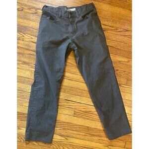 Carhartt Rugged Flex Relaxed Fit Canvas Work Pant Men 32x32 Gray Denim